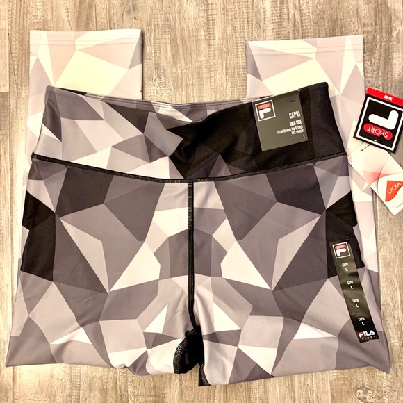 Fila Pants - Fila Sport High Rise Capri